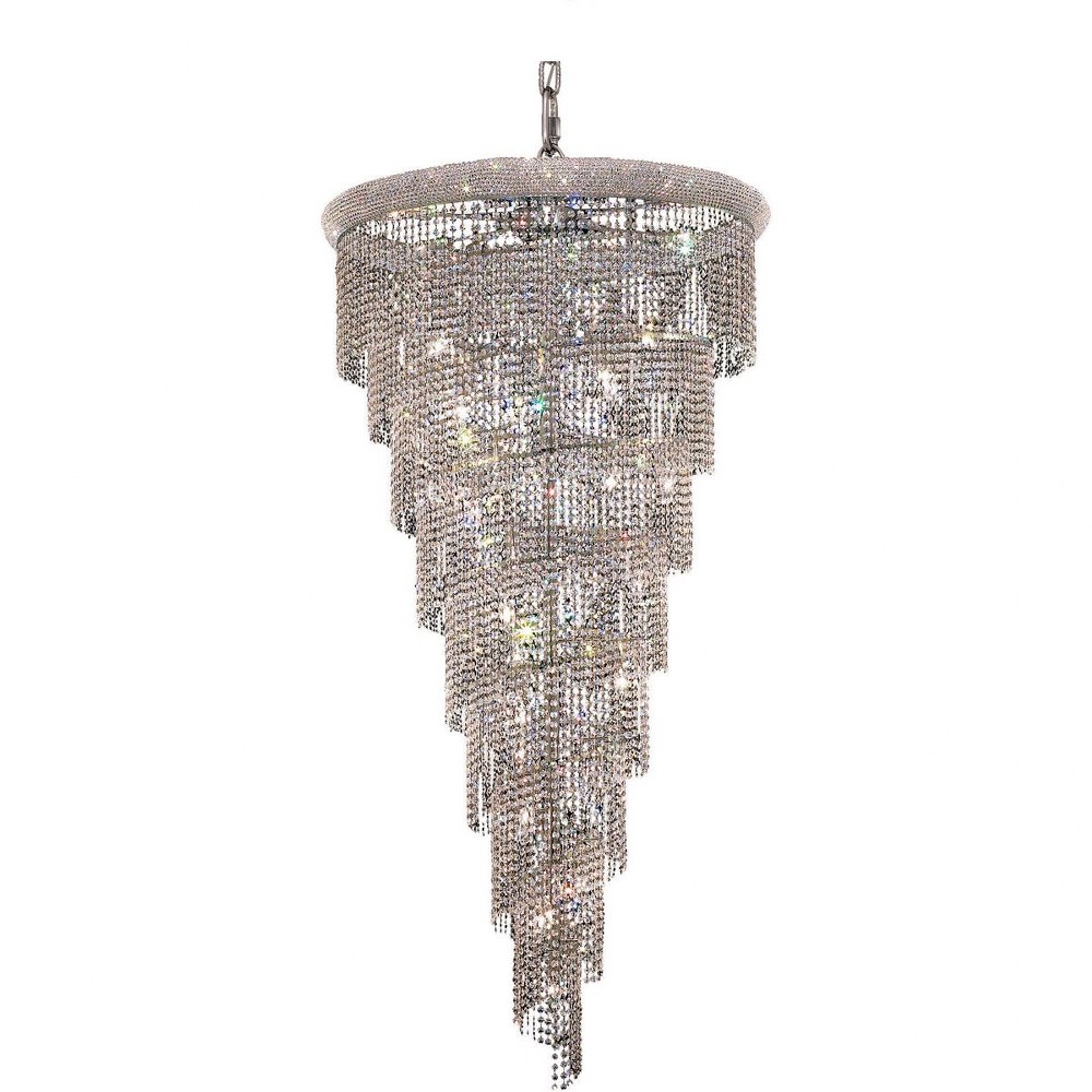 3339570 Elegant Lighting-V1801SR36C/RC-Spiral - Twenty-Six sku 3339570