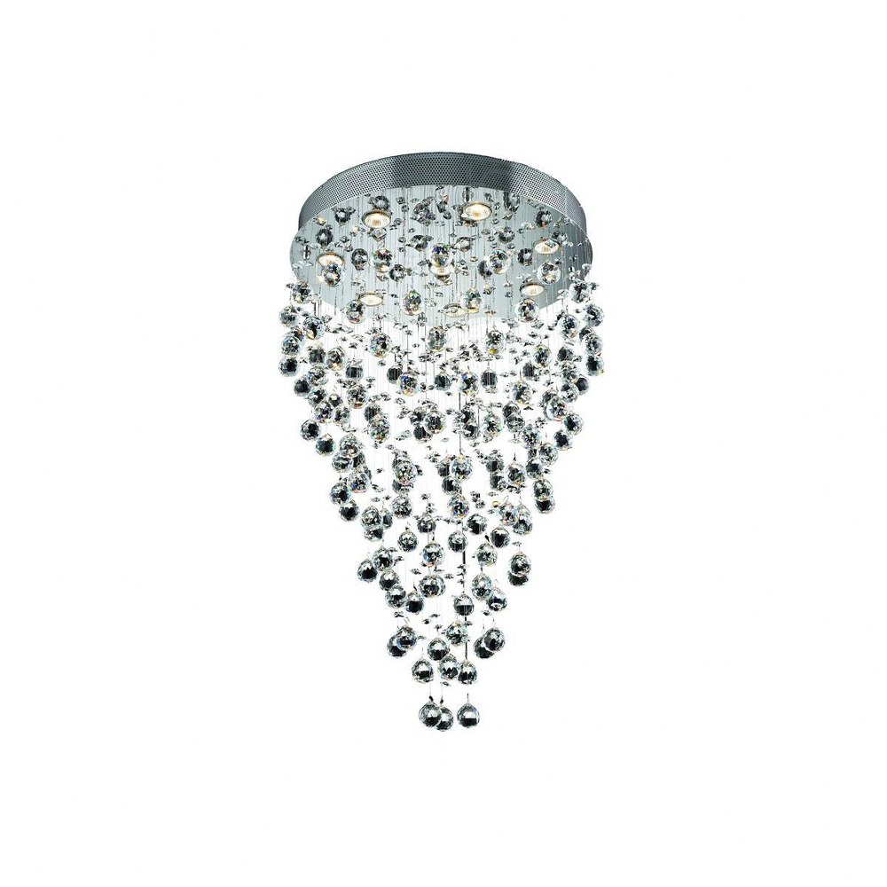 3337995 Elegant Lighting-V2006D24C/RC-Galaxy - Eight Light sku 3337995