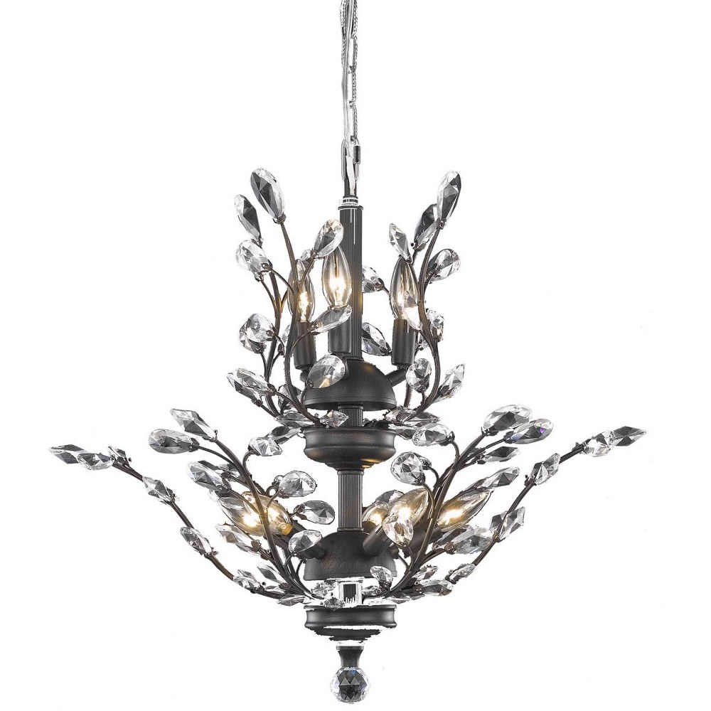 3337328 Elegant Lighting-V2011D21DB/RC-Orchid - Eight Ligh sku 3337328