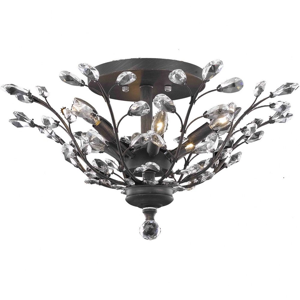 3337077 Elegant Lighting-V2011F27DB/RC-Orchid - Six Light  sku 3337077