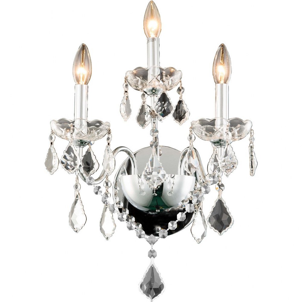 3336128 Elegant Lighting-V2015W3C/RC-St. Francis - Three L sku 3336128