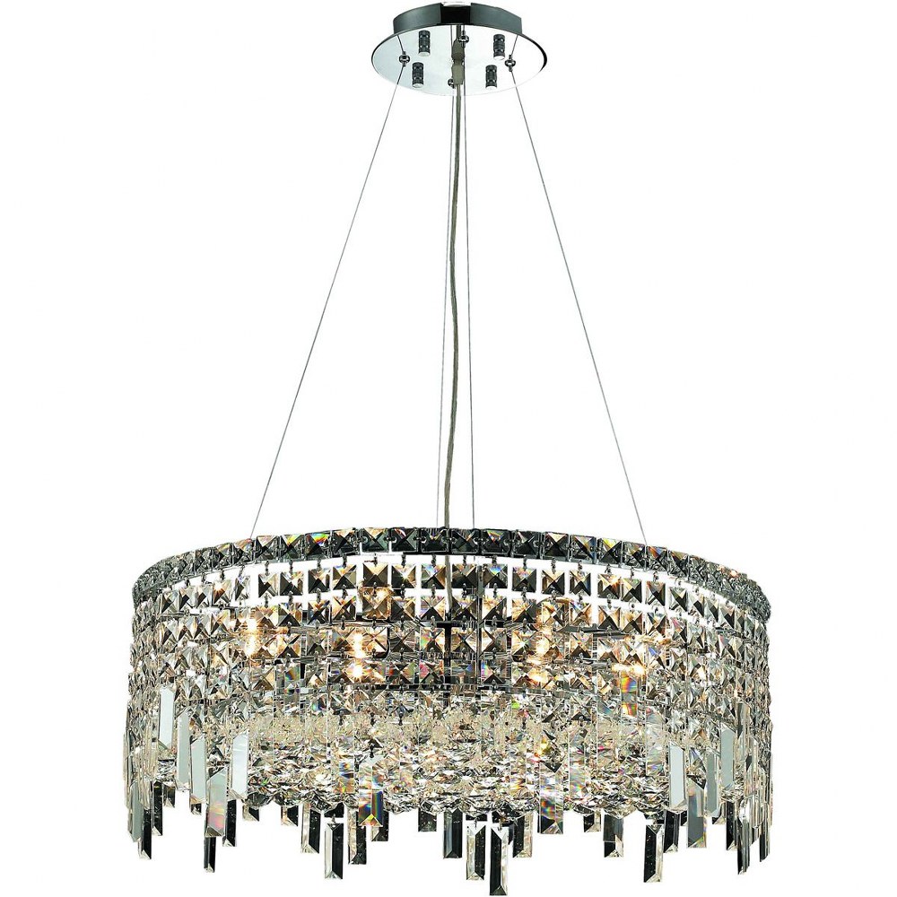 3338053 Elegant Lighting-V2031D24C/RC-Maxime - Twelve Ligh sku 3338053