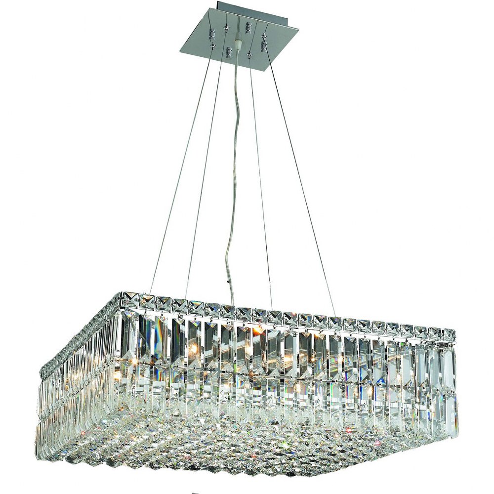 3338293 Elegant Lighting-V2032D24C/RC-Maxime - Twelve Ligh sku 3338293