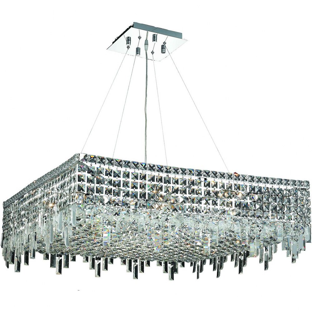 3339167 Elegant Lighting-V2033D32C/RC-Maxime - Twelve Ligh sku 3339167