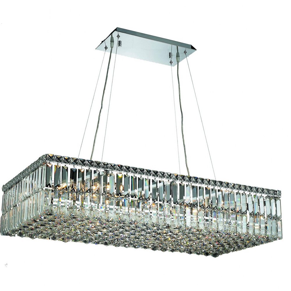 3338587 Elegant Lighting-V2034D36C/RC-Maxime - Sixteen Lig sku 3338587