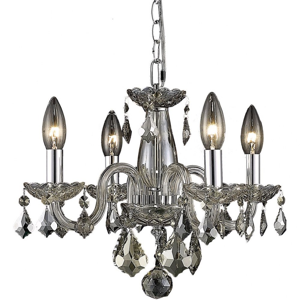 3335977 Elegant Lighting-V7804D15GT-GT/RC-Rococo - Four Li sku 3335977