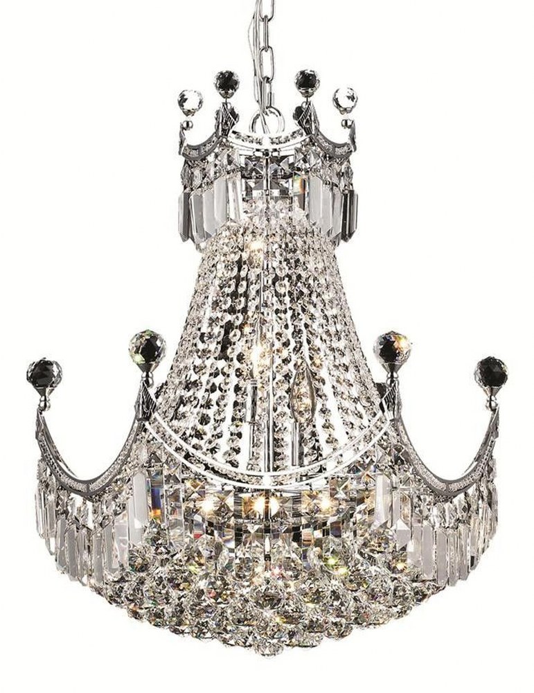 3337566 Elegant Lighting-V8949D20C/RC-Corona - Nine Light  sku 3337566