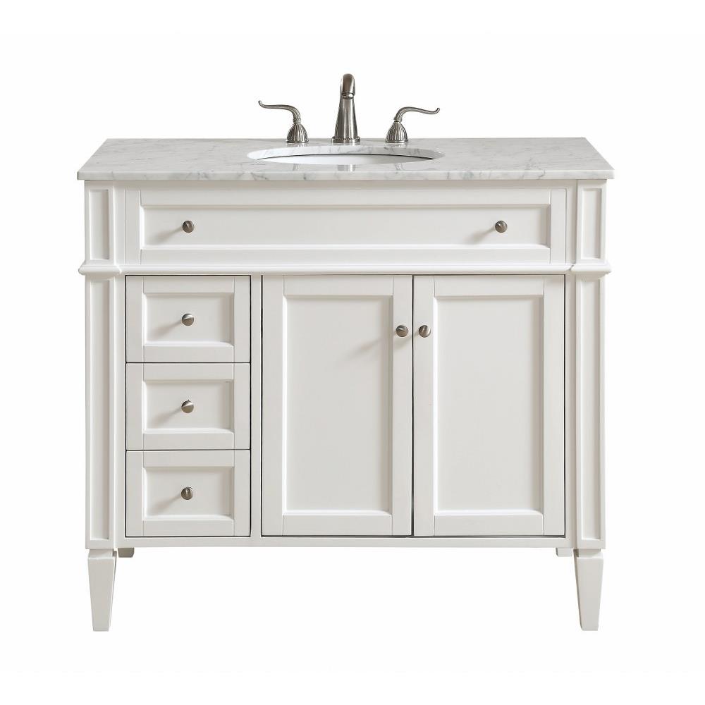 Elegant Decor Vf12540 Park Avenue 40 Inch 3 Drawer Rectangle