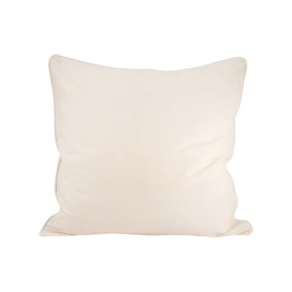 chambray pillow cover