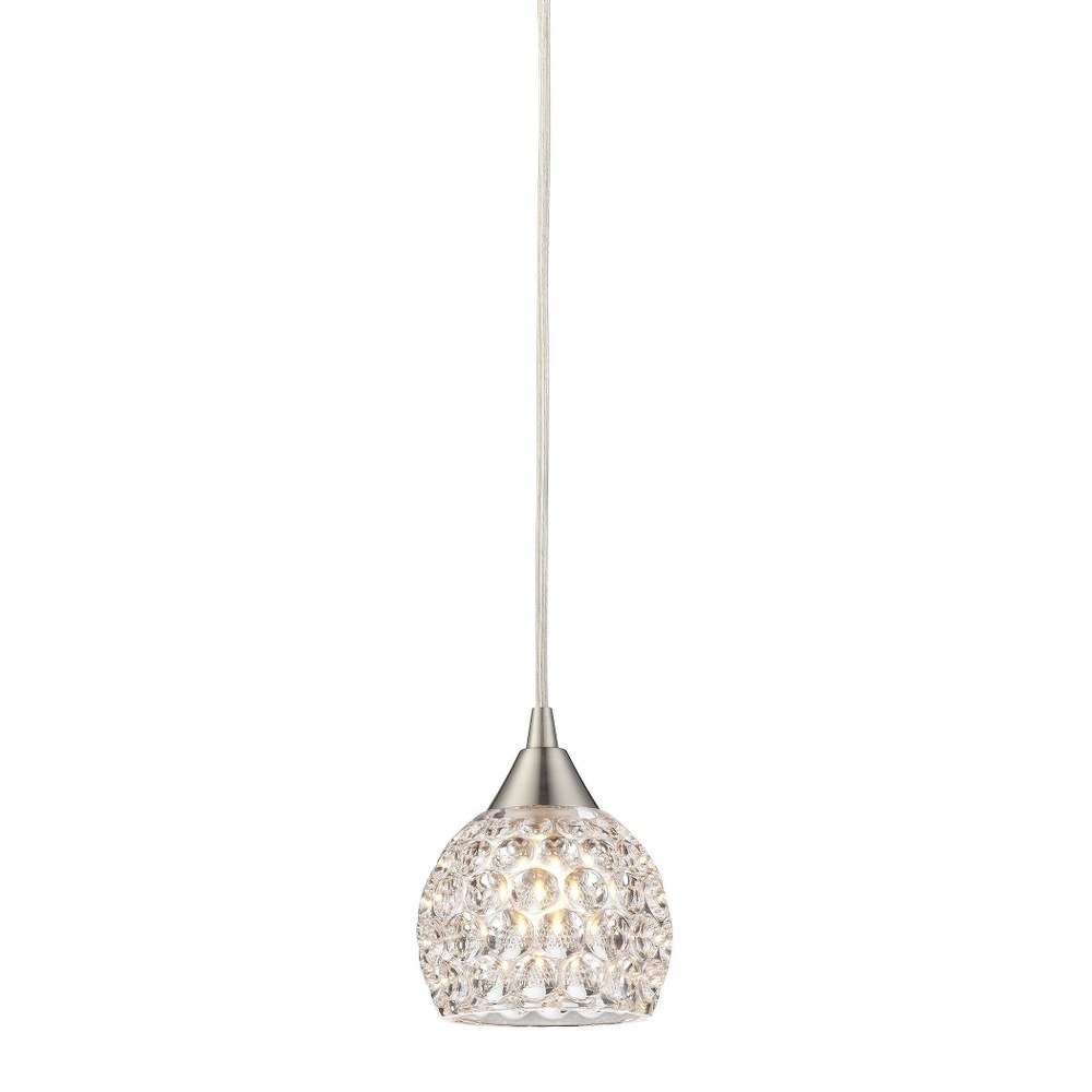 1664255 Elk Lighting-10341/1-Kersey - 1 Light Mini Pendant sku 1664255