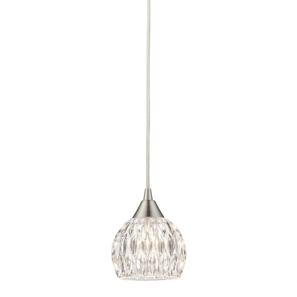 1664250 Elk Lighting-10342/1-Kersey - 1 Light Mini Pendant sku 1664250