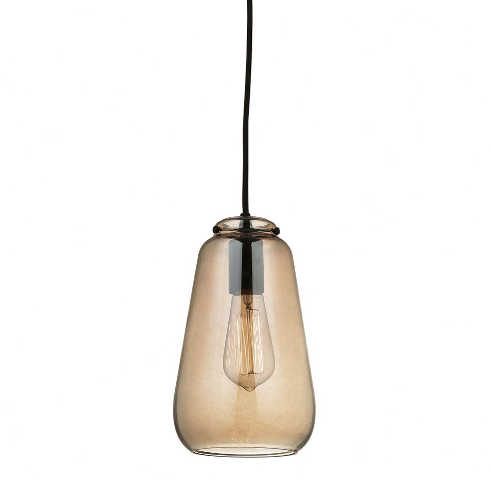 Elk Lighting-10433/1-Orbital - 1 Light Mini Pendant in Modern/Contemporary Style with Mid-Century and Scandinavian inspirations - 10 Inches tall and 6 inches wide Oil Rubbed Bronze  Oil Rubbed Bronze 