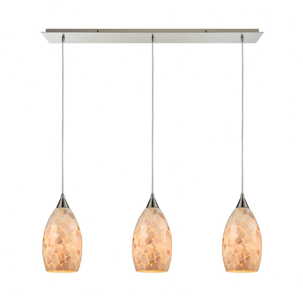 2118777 Elk Lighting-10443/3LP-Capri - 3 Light Linear Mini sku 2118777