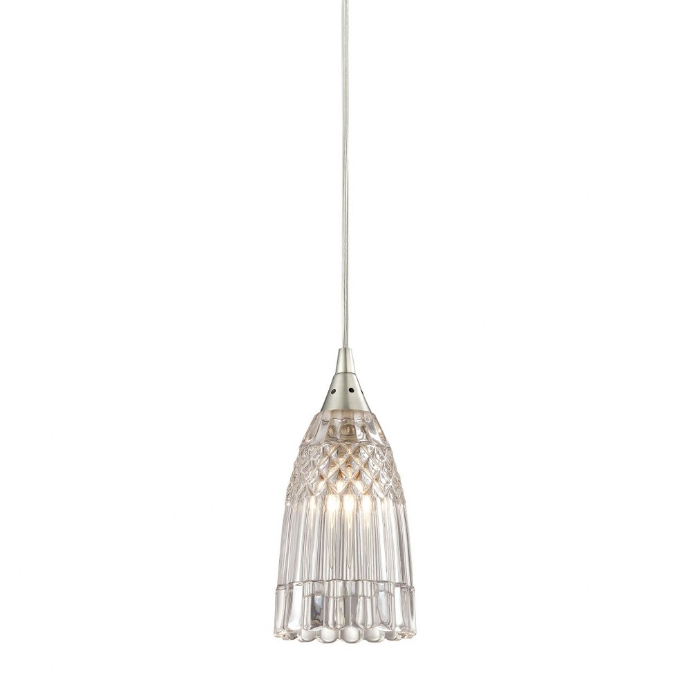 1795053 Elk Lighting-10458/1-Kersey - 1 Light Mini Pendant sku 1795053