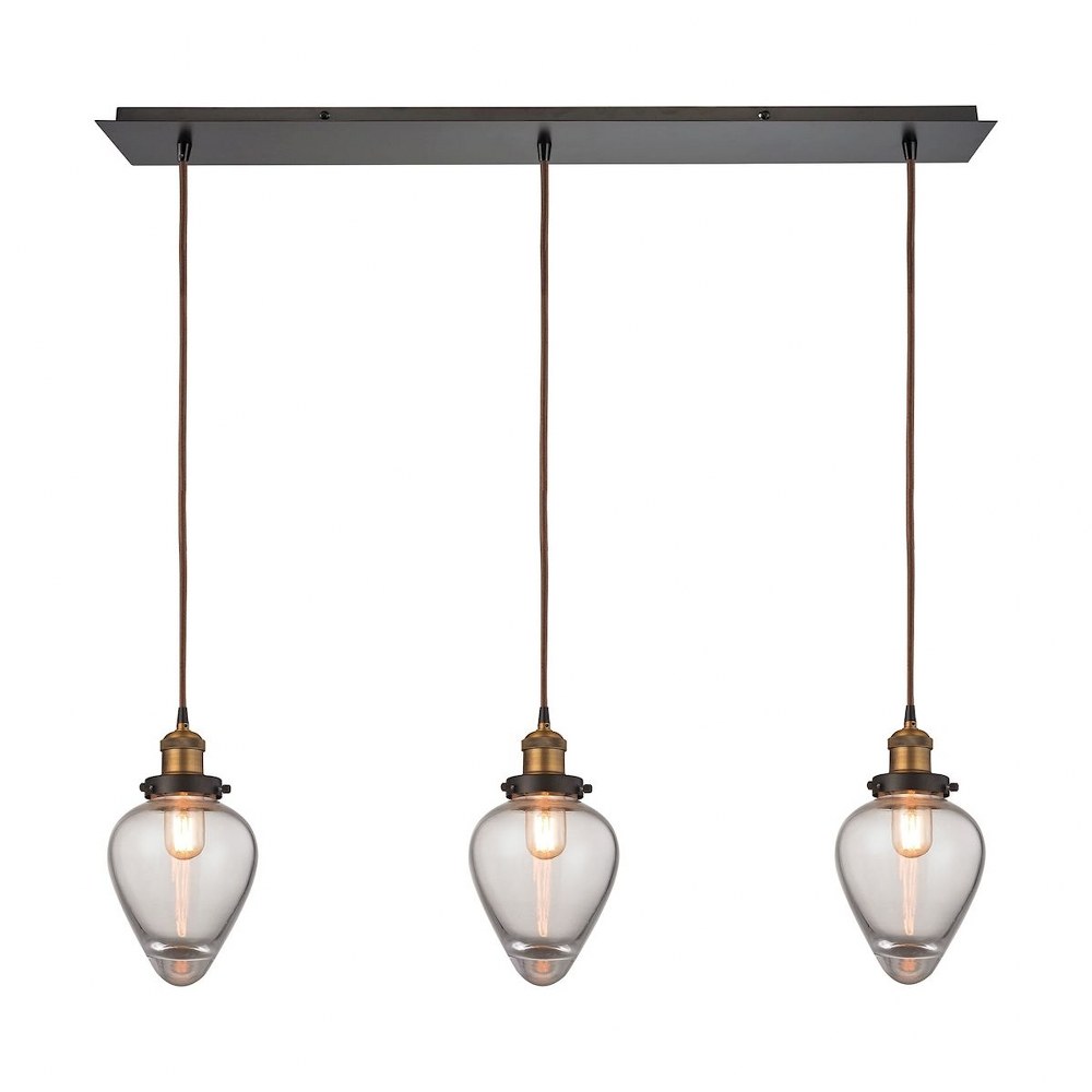 2119192 Elk Lighting-16325/3LP-Bartram - 3 Light Linear Mi sku 2119192