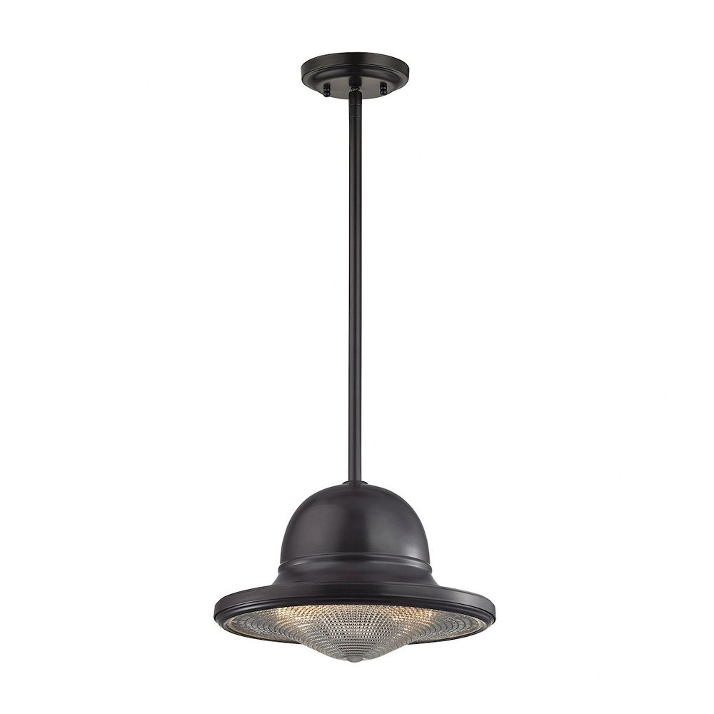 Elk Lighting-17252/1-Urbano - One Light Pendant Oil Rubbed Bronze  Oil Rubbed Bronze Finish