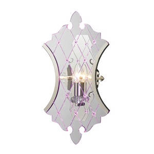 Elk Lighting-31410/1-Radelle - 19 Inch 1 LED Wall Sconce   Polished Nickel Finish