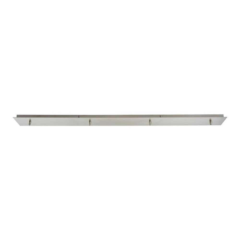 Elk Lighting-4LP-SN-Accessory - 4 Light Linear Pan in Transitional Style with Eclectic and Retro inspirations - 1 Inches tall and 6 inches wide   Accessory - 4 Light Linear Pan in Transitional Style w