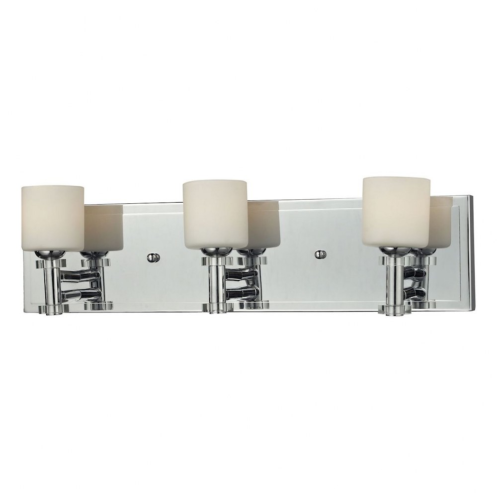 Elk Lighting-84072/3-Three Light Bath Bar   Chrome Finish