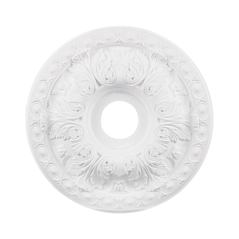 Elk Lighting-M1018WH-Pennington - Medallion in Traditional Style with Victorian and Vintage Charm inspirations - 2 Inches tall and 18 inches wide   White Finish