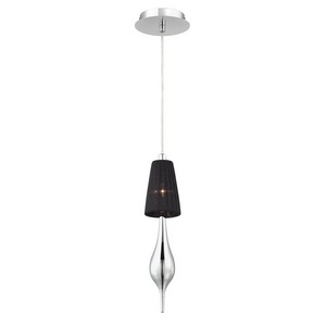 Eurofase Lighting-22825-025-Aqua - One Light Small Pendant   Aqua - One Light Small Pendant