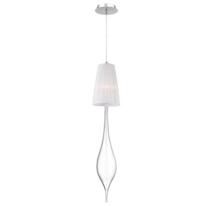 Eurofase Lighting-22826-015-Aqua - One Light Medium Pendant   Aqua - One Light Medium Pendant