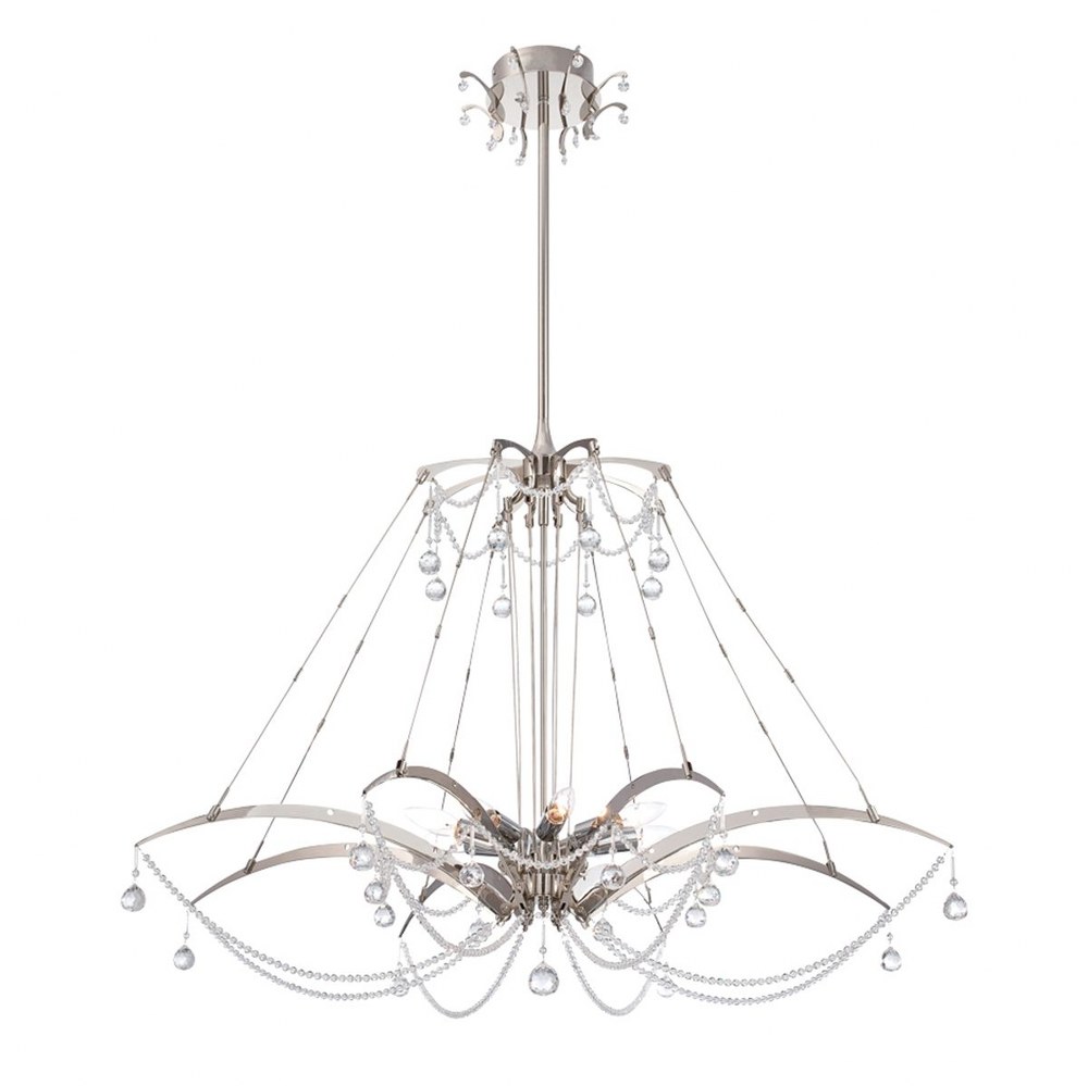 Eurofase Lighting-28145-011-Gambari Chandelier 8 Light   Gambari Chandelier 8 Light