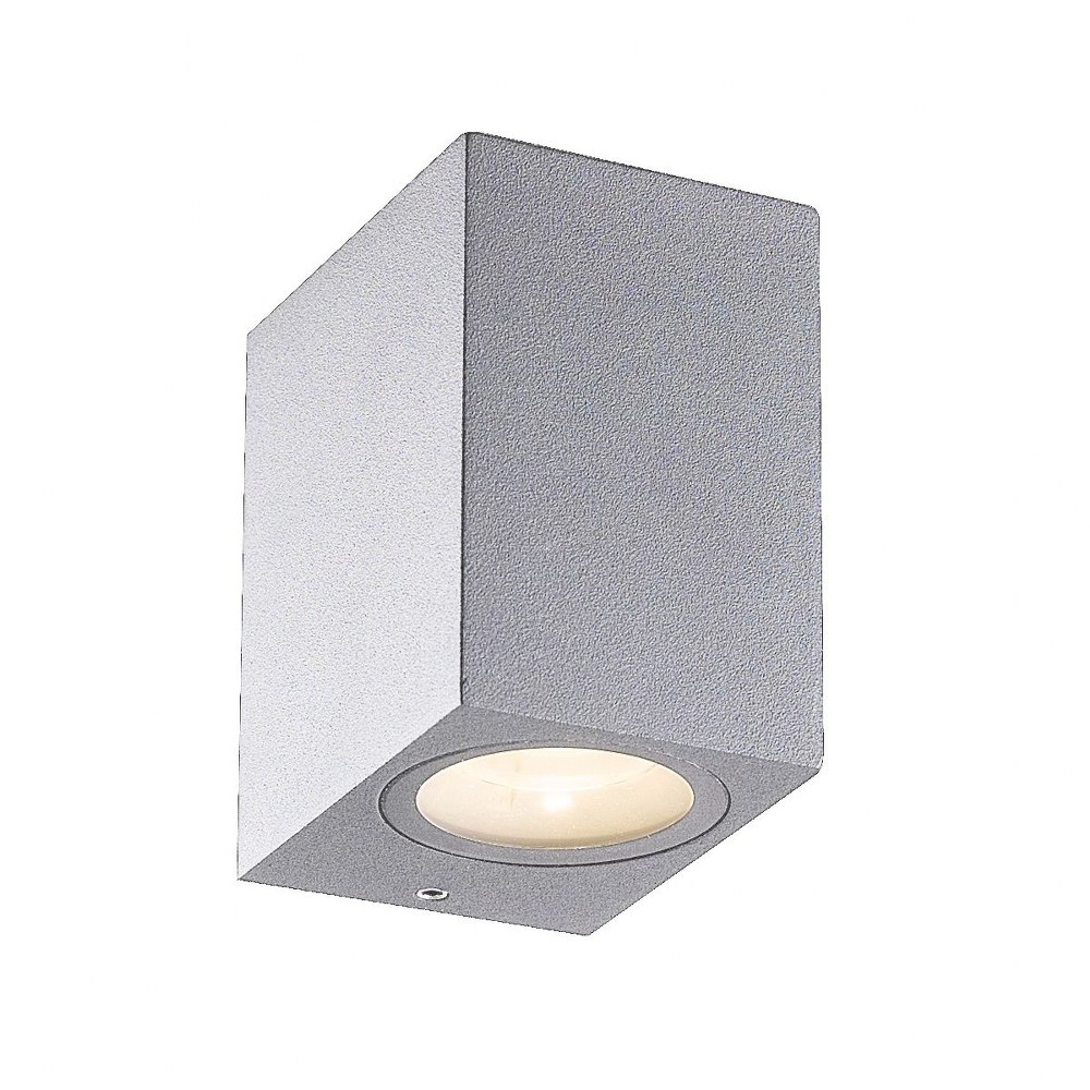 Eurofase Lighting-28291-015-Trek - 3.75 Inch 7W 1 LED Outdoor Wall Sconce   Marine Grey Finish with Frost Glass