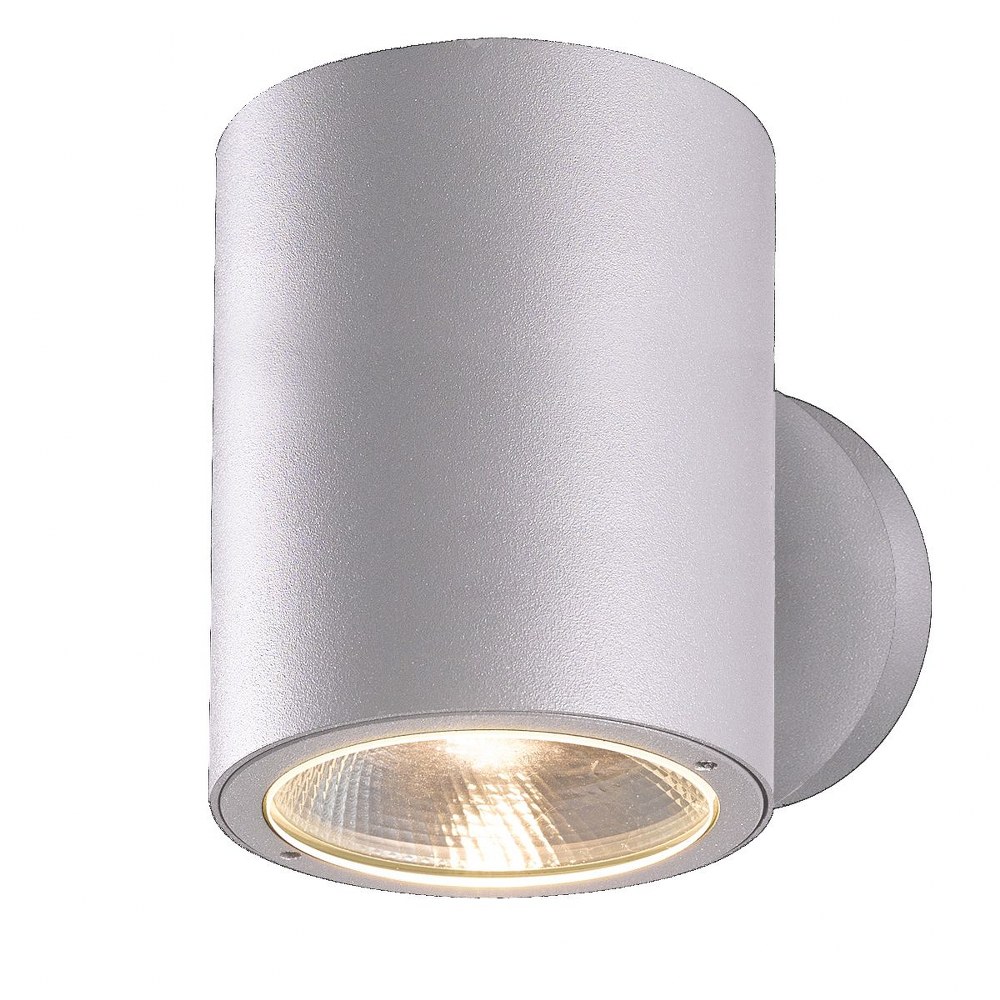 Eurofase Lighting-28295-013-Glen - 5.25 Inch 14W 2 LED Outdoor Wall Sconce   Marine Grey Finish with Frost Pc Glass