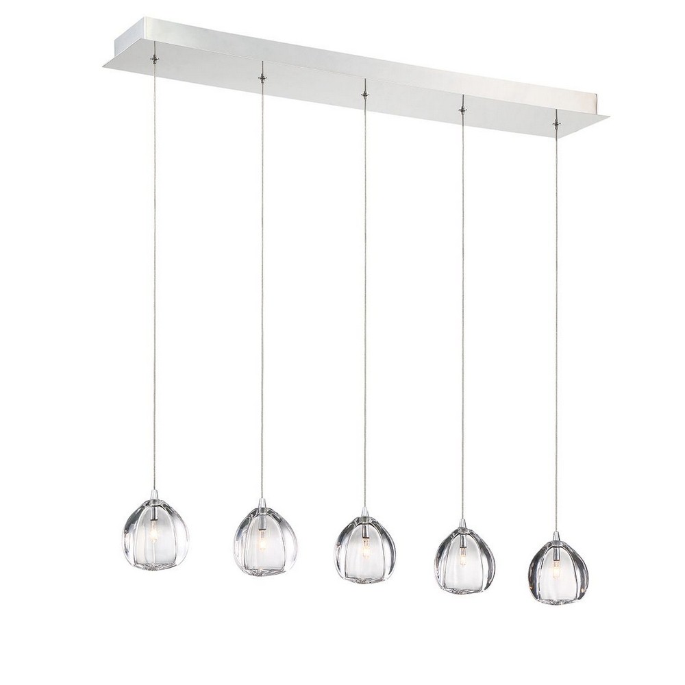 Eurofase Lighting-29044-016-Lucido Chandelier 5 Light   Lucido Chandelier 5 Light