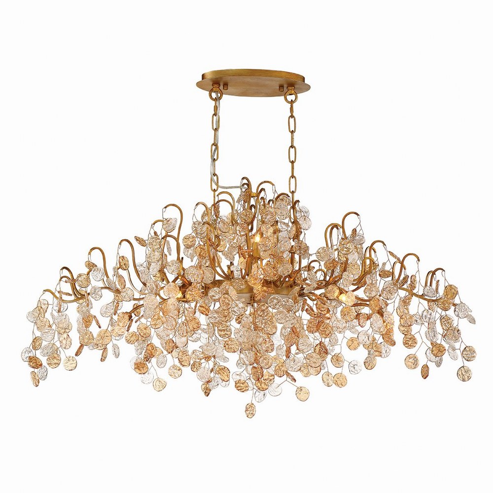 Eurofase Lighting-29061-013-Campobasso Chandelier 10 Light   Campobasso Chandelier 10 Light