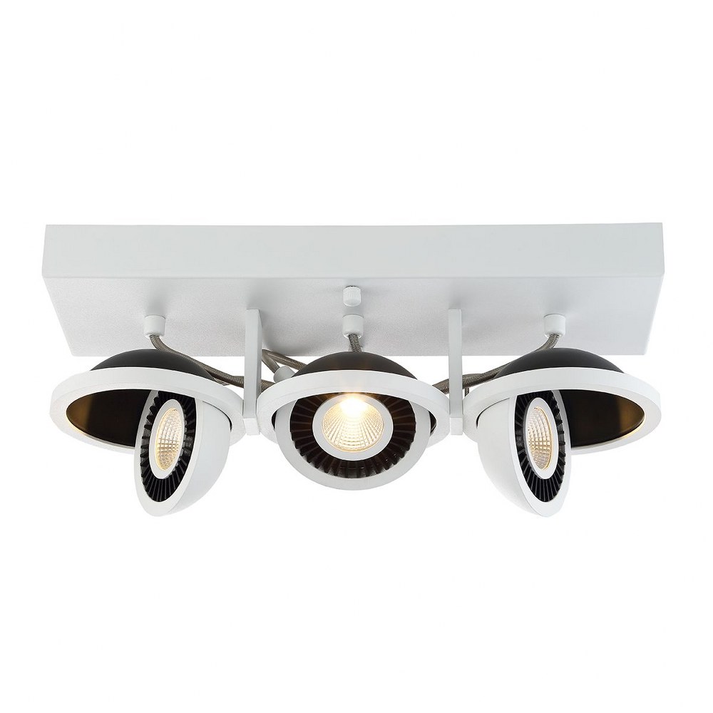 Eurofase Lighting-29488-018-Vision - 15W 3 Led Flush Mount - 4.75 Inches Wide By 4.5 Inches High   Vision - 15W 3 Led Flush Mount - 4.75 Inches Wide By 4.5 Inches High