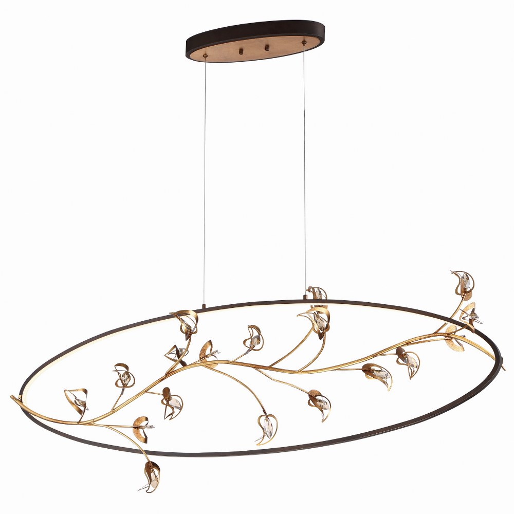 2656967 Eurofase Lighting-31393-010-Peralta Oval Chandelie sku 2656967