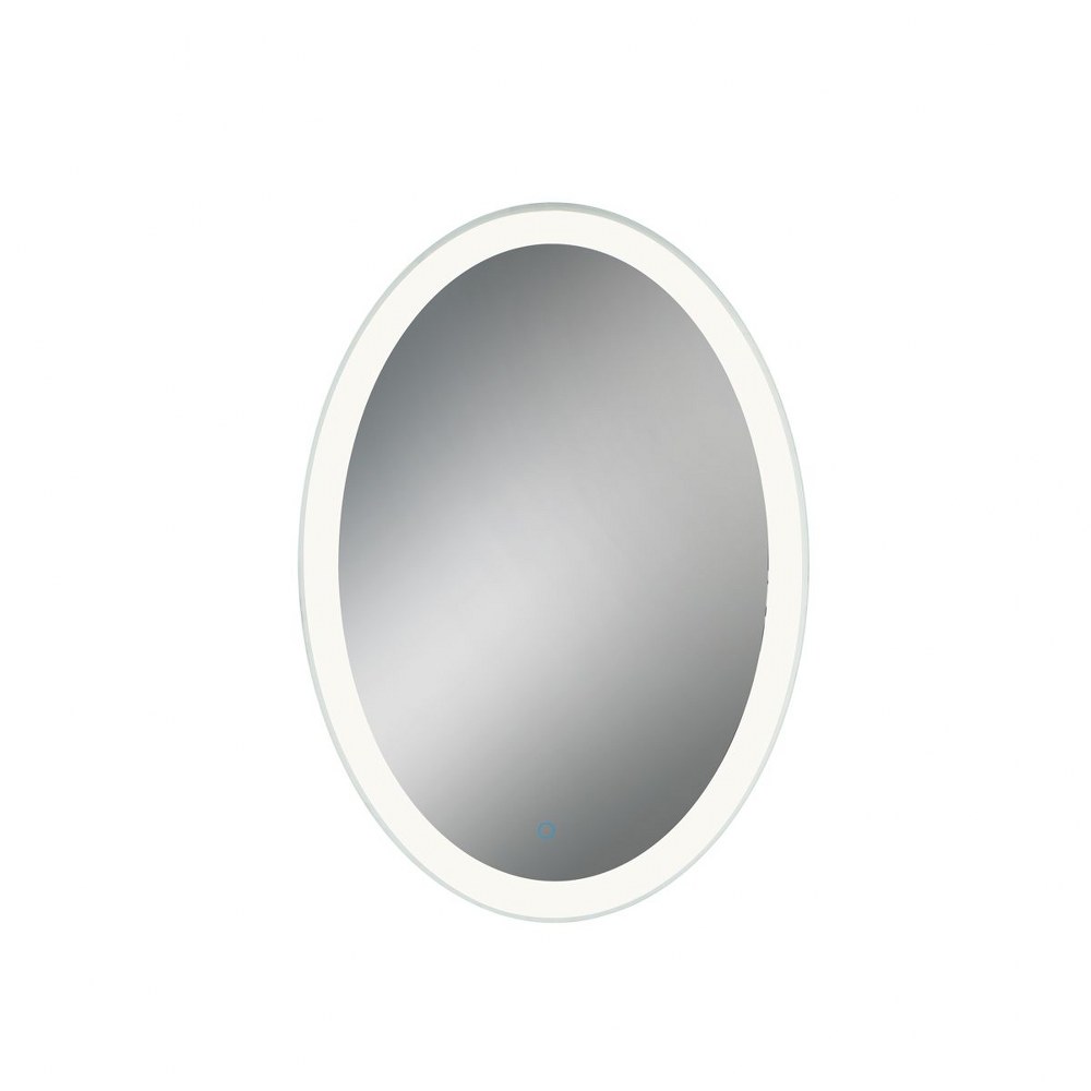 Eurofase Lighting-31483-012-31W 1 LED Oval Edge-Lit Mirror - 25 Inches Wide by 35 Inches High   Mirror Finish