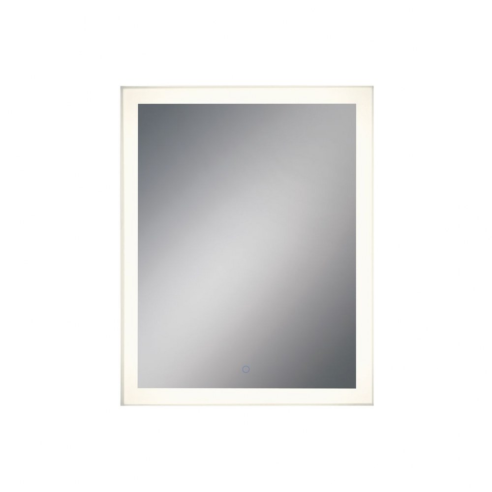 Eurofase Lighting-31486-019-35W 1 LED Rectangular Edge-Lit Mirror - 28 Inches Wide by 36 Inches High   Mirror Finish