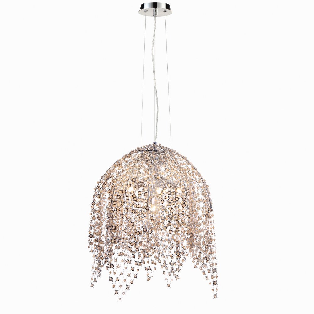 Eurofase Lighting-31617-017-Danza - 6 Light Pendant - 20 Inches Wide By 25 Inches High   Danza - 6 Light Pendant - 20 Inches Wide By 25 Inches High