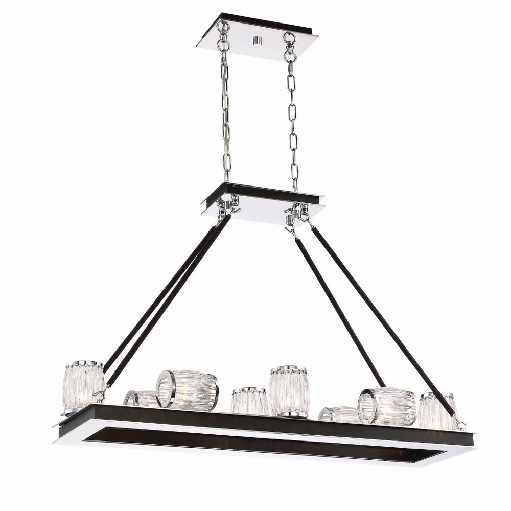 Eurofase Lighting-31651-011-Barile Chandelier 10 Light - 27 Inches Wide By 27.5 Inches High   Barile Chandelier 10 Light - 27 Inches Wide By 27.5 Inches High