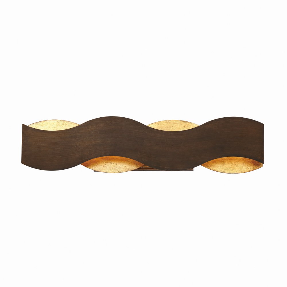 Eurofase Lighting-31784-016-Vaughan - 24 Inch 30W 1 LED Small Bath Bar   Bronze Finish