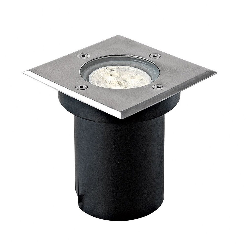 Eurofase Lighting-32194-012-5 Inch 3W 3 Led Square In-Ground Light   5 Inch 3W 3 Led Square In-Ground Light