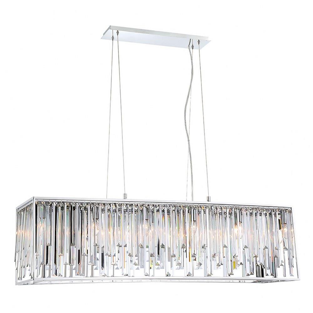 Genova Twelve Light Rectangular Chandelier Genova Twelve Light Rectangular Chandelier