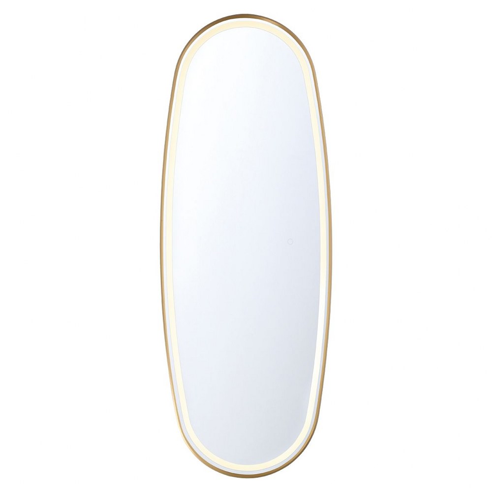 Eurofase Lighting-38885-020-LED Mirror - 26W LED Mirror in Contemporary Glam Style - 1.5 Inches Wide by 47.25 Inches High   Gold Finish