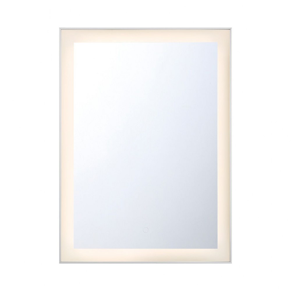 Eurofase Lighting-38891-014-LED Mirror - 44W LED Small Mirror in Contemporary Glam Style - 22 Inches Wide by 30 Inches High   Aluminum Finish