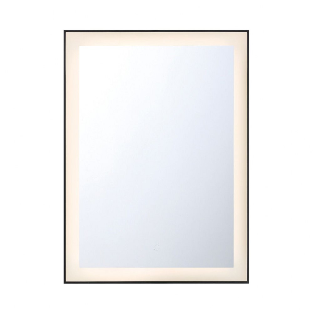Eurofase Lighting-38891-028-LED Mirror - 44W LED Small Mirror in Contemporary Glam Style - 22 Inches Wide by 30 Inches High   Black Finish