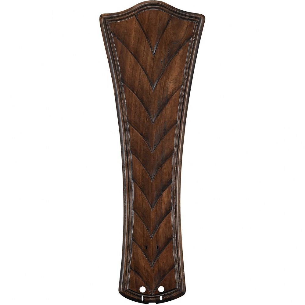 Fanimation Fans-B6060WA-Accessory - 26 Inch Concave Ribbed Carved Blades   Walnut Finish