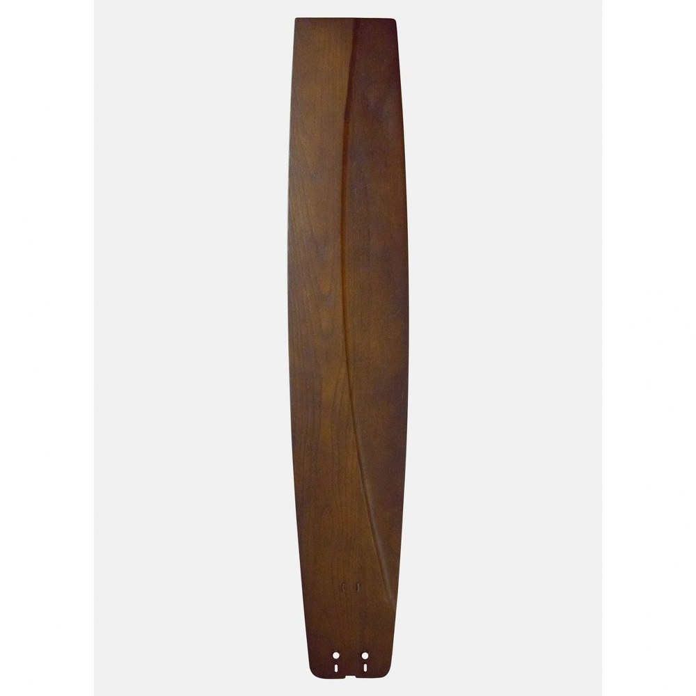 Fanimation Fans-B6831WA-Accessory - 36 Inch Large Carved Wood Blade (Set of 5) Walnut  Walnut Finish