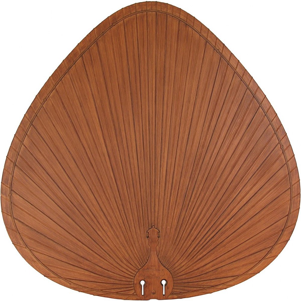 Fanimation Fans-BPP1BR-Accessory - 5 - 22 Inch Wide Oval Composite Palm Blades Palm Brown/Red  Natural Palm Finish