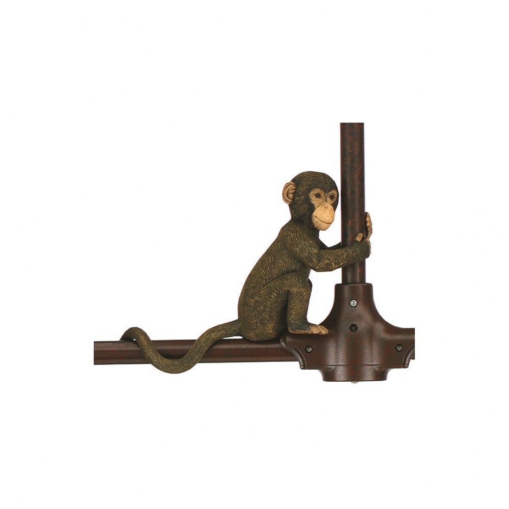 Fanimation Fans-P48-Accessory - Palisade Sculptured Monkey   Monkey Brown Finish