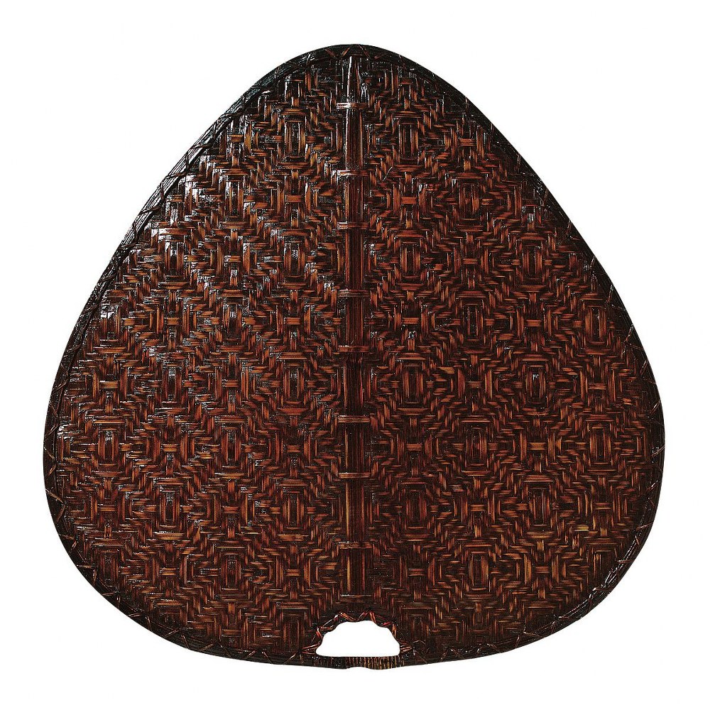 Fanimation Fans-PAD1A-Accessory - 8 - 22 Inch Palisade Wide Oval Bamboo Blades Antique Woven Bamboo  Clear Woven Bamboo Finish