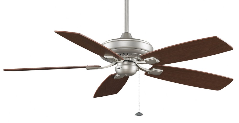 Fanimation Fans-TF610SN-Edgewood 5 Blade Ceiling Fan and Optional Light Kit - 12 Inches Wide by 13.88 Inches High   Edgewood 5 Blade Ceiling Fan and Optional Light Kit - 12 Inches Wide by 13.88 Inches