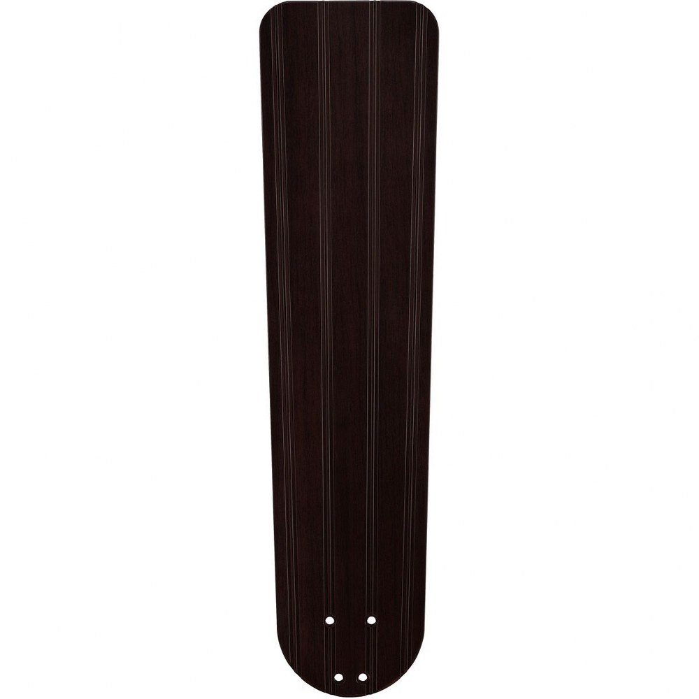 Fanimation Fans-B660DWA-Distinction - 60 Inch Plastic Blade (Set of 5) Dark Walnut  Matte White Finish